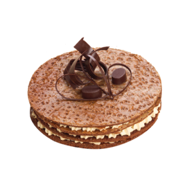Торт «Милли - Фольи» шоколадный (Torta Millefoglie al Cioccolato)